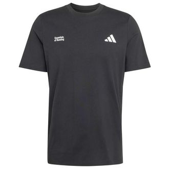 adidas Run Essentials Graphic T-Shirt Laufshirt f&uuml;r Herren | grau