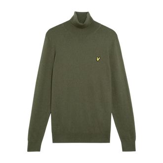 Lyle & Scott Heren, Truien, Groen, Maat: S Katoen