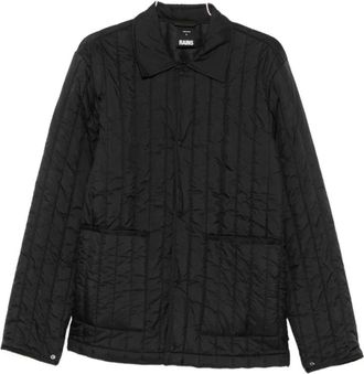 Rains Hombre, Chaquetas, Negro, Talla: S