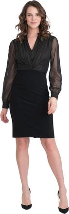 Joseph Ribkoff Party Jurk - Dames - Feestkleedjes - Zwart - L - Polyester - Kleedjes