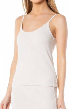 Maven West Scoop-Neck Tank Top In Sand
