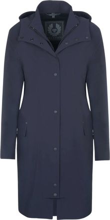 Belstaff Dames, Mantels, Blauw, Maat: 2XS Katoen