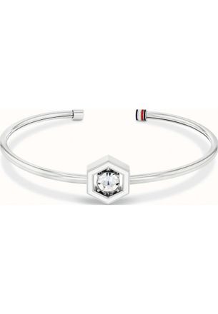 Tommy Hilfiger Womens 2780856 Ladies Bracelet - Silver - One Size