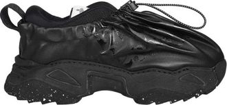 Vivienne Westwood Schoenen, Heren, Zwart, 45 EU, Lamsleren Sneakers Ronde Neus