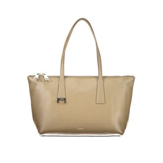 Furla Green Leather Womens Handbag