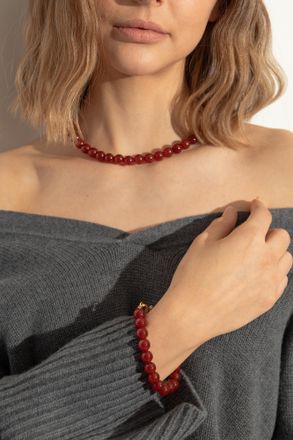 LI&Eacute; STUDIO Bracelet The Mary, Womens, Red