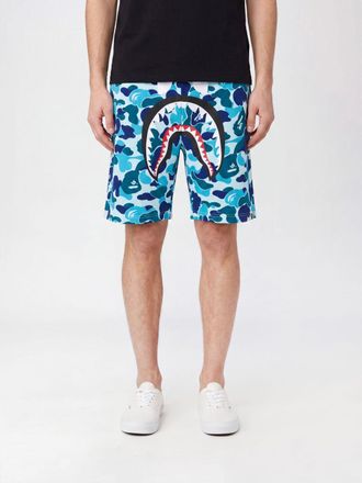 A Bathing Ape ABC Camo Shark Cotton Camouflage Shorts