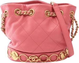 Chanel Pre-owned Vintage Bucket Bag - Pre-owned - Mujer - Rosa - ONE SIZE