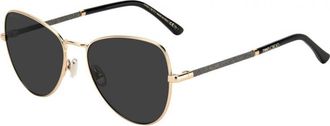Jimmy Choo London Womens CAROL 56 S 2M2 IR Sunglasses - Rose Gold - One Size