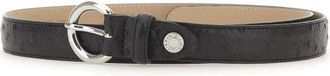 Gianni Chiarini Riemen Zwart - Dames - Riemen - Zwart - ONE Size - Leer - Accessoires