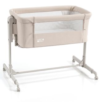 Costway Costway Culla Per Neonati Con 6 Livelli Di Altezza Regolabile (beige)