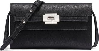 DKNY Bryar Wallet On A String in Black/silver at Nordstrom