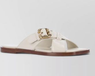 Chlo&eacute; leather sandals