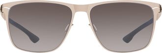 Ic! Berlin IC0003 Charlie 35B Mens Sunglasses Gold Size 57