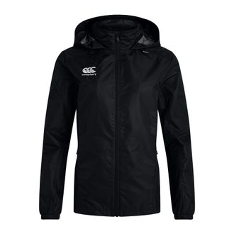 Canterbury Of New Zealand Dames/Dames Club Vaposhield Waterdicht Jasje met volledige rits (Zwart)