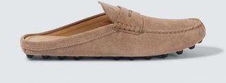 Tod's Gommino Bubble suede mules