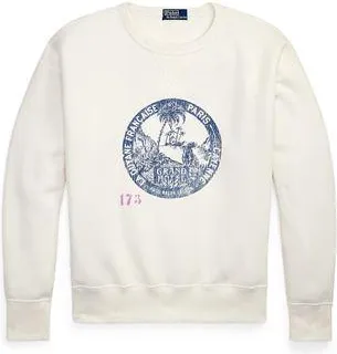 Ralph Lauren VINTAGE FIT FLEECE GRAPHIC SWEATSHIRT