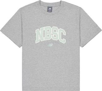 New Balance (WMNS) New Balance NBSC Cotton T-Shirt Asia Sizing Grey AWT42313-GHM
