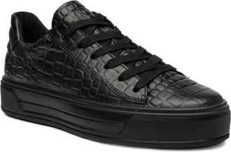 Ara Carol Sneaker in Black Croc at Nordstrom, Size 10.5
