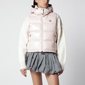 Moncler Gilet Niverolle imbottito in nylon rosa