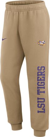Nike LSU Primetime Club Nike Mens College Jogger Pants in Brown | 00SU2FELSN-YUW