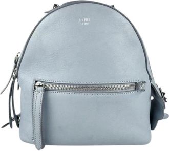 Fendi Pre-owned Backpacks, female, Gray, Size: ONE SIZE Pre-owned Leather Backpack