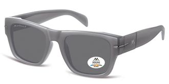 Montana Eyewear MP189 Polarized MP189C Mens Sunglasses Grey Size 53