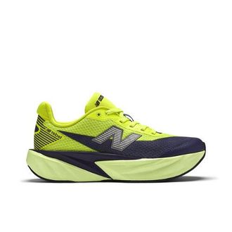 New Balance Bambino FuelCell Rebel Lace in Verde/Viola/Grigio, Sintetica, Taglia 35.5