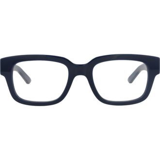 McQ by Alexander McQueen Optical Glasses in Blue Blue Transparent at Nordstrom Rack