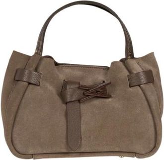 PLINIO VISONA Borsa City con manico superiore - - Bags - Donna - Marrone - ONE SIZE