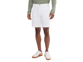 Tommy Bahama Boracay Island Chino FF 9 Mens Shorts White : 33 9, Cotton/Lyocell/Spandex