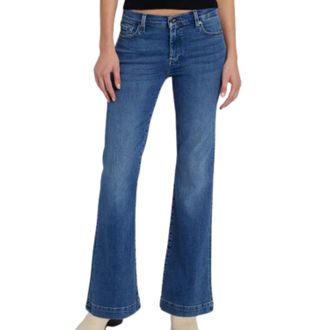 7 For All Mankind Dojo Wide Leg Jeans In Clara