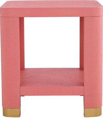 Ballard Designs Capri Side Table - Peony - Ballard Designs