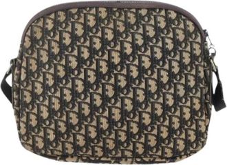 Dior Pre-owned Trotter Canvas Schoudertas - Dames - Vintage Schoudertas - Veelkleurig - ONE Size - Leer - Vintage