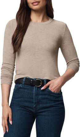 Splendid Long Sleeve Crewneck T-Shirt in Light Cedar Htr at Nordstrom, Size X-Small