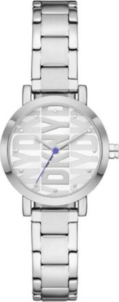 DKNY Soho Quartz Silver Dial Ladies Watch NY6646