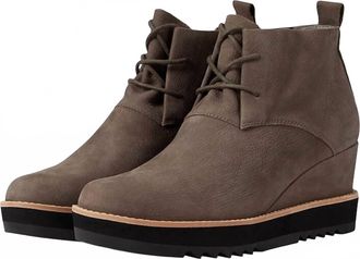 Eileen Fisher Womens Capa Wedge Booties In Grey