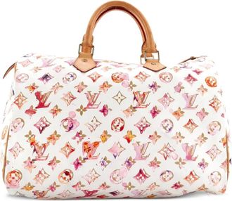 Louis Vuitton Speedy Handbag Monogram Watercolor Aquarelle 35 satchel - Veelkleurig