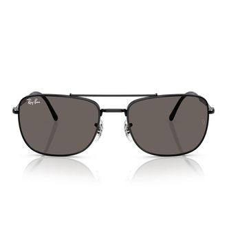 Ray-Ban Sunglasses Rb3755 002/B1 Black/Dark Grey Unisex
