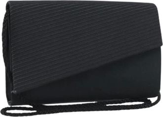 Dior Pre-owned Clutches, female, Black, Size: ONE SIZE Pre-owned Vintage Nylon Shoulder Bag