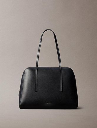 Calvin Klein Bowling schoudertas met folielogo