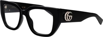 Gucci Stijlvolle Optische Bril Gg 1952O Model - Dames - Brillen - Zwart - 51 MM - Accessoires
