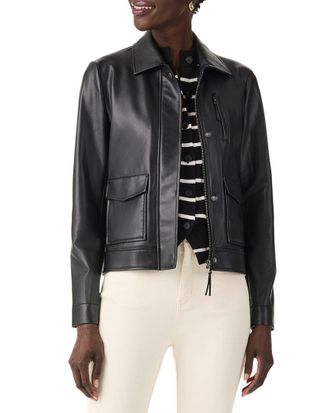 Nic+Zoe Faux Leather Downtown Jacket