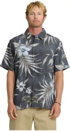 Quiksilver Palapa Floral Shirt in Phantom at Nordstrom, Size Xx-Large