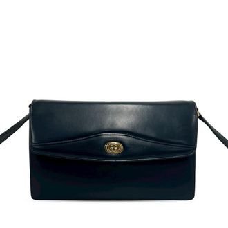 Gucci Pre-owned Gucci Leather Flap Crossbody Ladies ADRXFH7XKL06GW50