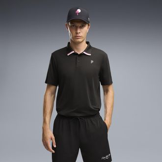 Puma Polo da golf PUMA x PALM TREE CREW da uomo, Accessori, Nero, XXL