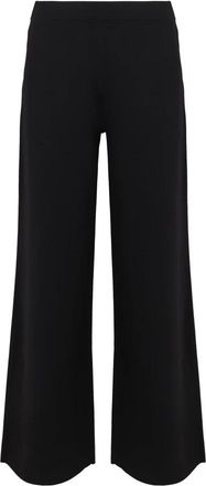 P.A.R.O.S.H. P.a.r.o.s.h., Broeken, Dames, Blauw, M, Gebreide broek met elastische tailleband