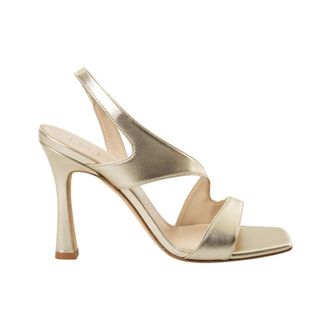 Lella Baldi Sandalo laminato - - Shoes - Donna - Giallo - 36 EU