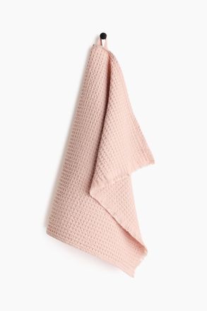 H&M H&auml;ndehandtuch mit Waffelstruktur - Puderrosa