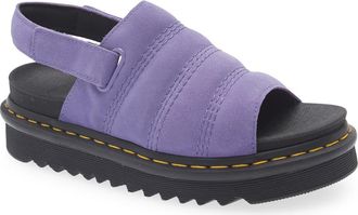 Dr. Martens Kole Slingback Platform Sandal in Purple at Nordstrom Rack, Size 10Us/ 8Uk